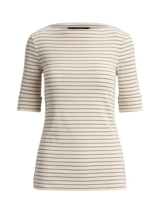 Lauren Ralph Lauren - Trikoopaita - 002 MAS CREAM/LIGHT AGAVE | Stockmann - photo 1
