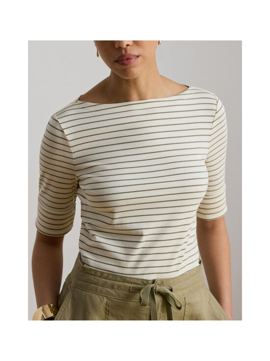 Lauren Ralph Lauren - Trikoopaita - 002 MAS CREAM/LIGHT AGAVE | Stockmann - photo 6