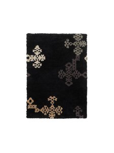 Adea - Inari-matto 170 x 240 cm - MUSTA,MONIVÄRINEN | Stockmann