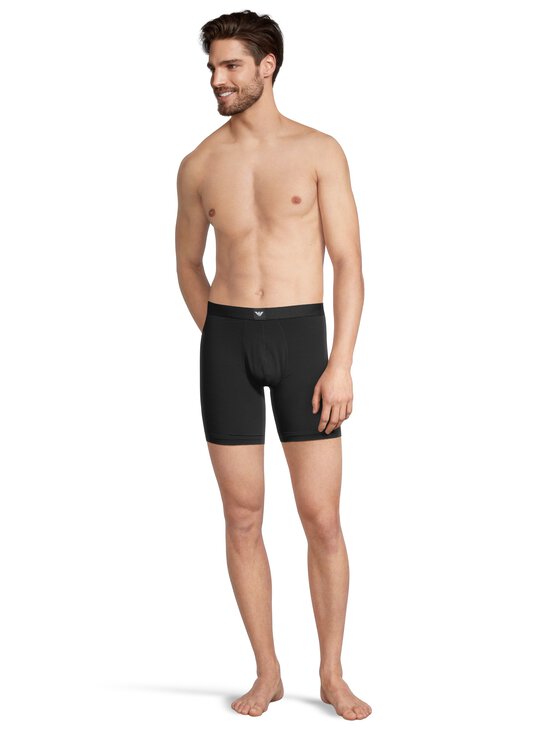 Emporio Armani - Alushousut 3-pack - MC652 BLACK/WHITE/BLU | Stockmann - photo 3