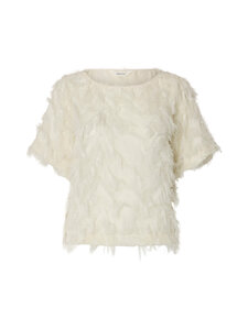 Selected - SlfMyline Boat Neck -paita - EGRET | Stockmann