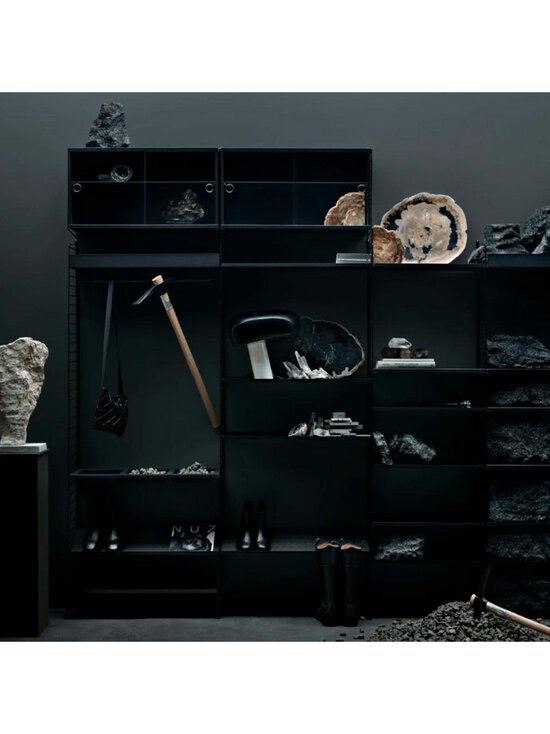 String Furniture - String-vitriinikaappi tummanharmaa 78 x 30 cm - GREY | Stockmann - photo 2