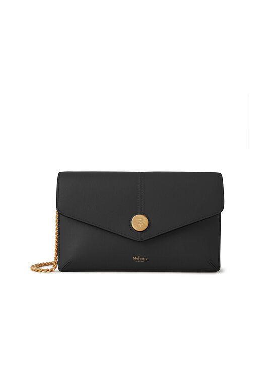 Mulberry - Press Stud Pochette on Chain -nahkalaukku - A100 BLACK - photo 1 Mulberry - Press Stud Pochette on Chain -nahkalaukku - A100 BLACK | Stockmann - photo 1