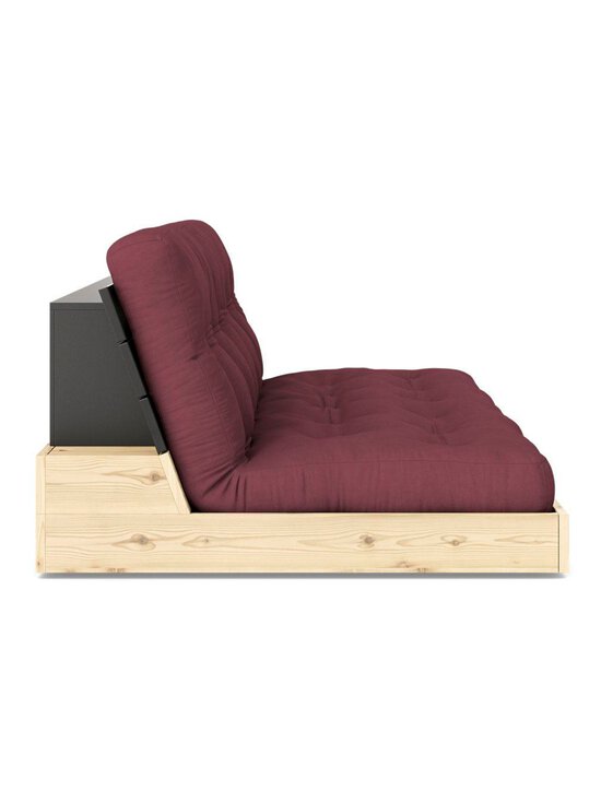 Karup - Base-futonsohva bordeaux/musta L 196 cm - PINK | Stockmann - photo 3