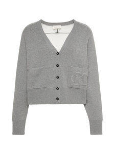Calvin Klein Jeans - Wool Cotton Raglan -neuletakki - P7E B30 GREY HEATHER | Stockmann