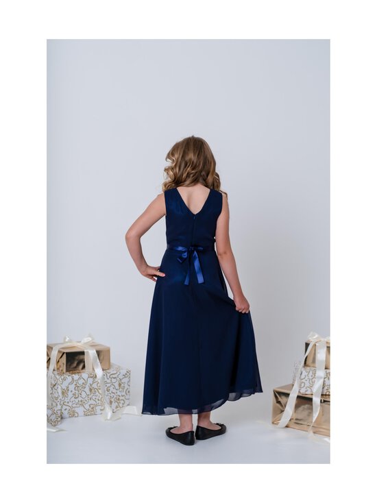MINGNELIN - Maxi Chiffon kleita - 005 NAVY | Stockmann - photo 5