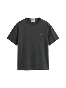 GANT - T-särk Regular Shield - 95 ANTRACIT MELANGE | Stockmann