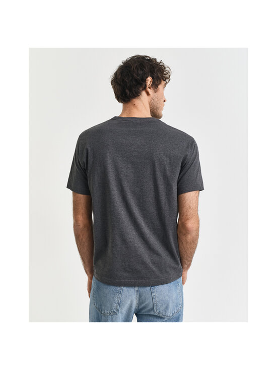 GANT - T-särk Regular Shield - 95 ANTRACIT MELANGE | Stockmann - photo 8