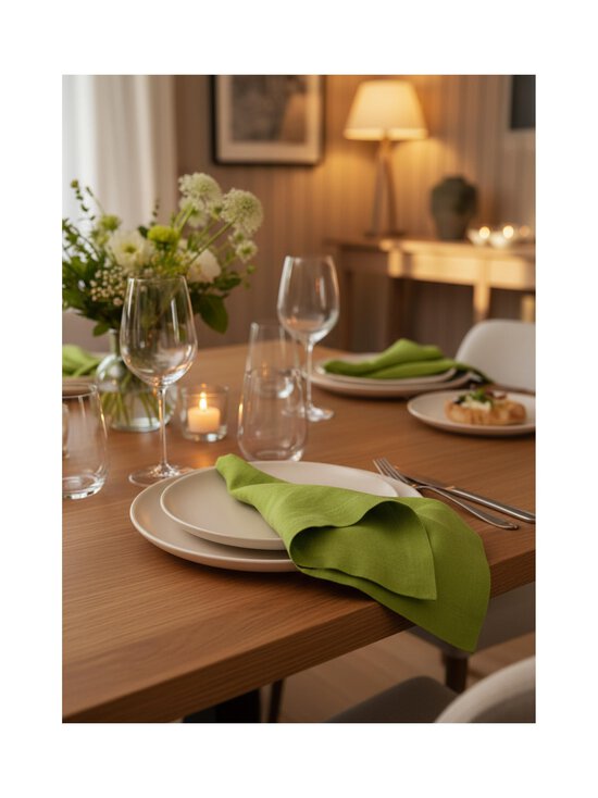 Balmuir - Sisilia-pellavalautasliinat 2 kpl - 550 COASTAL GREEN | Stockmann - photo 2