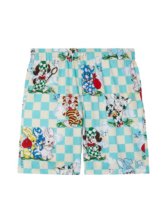 Kenzo - Bermuda Cartoon -shortsit - AQUA | Stockmann - photo 1