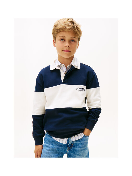 Tommy Hilfiger - Polosärk Colourblock - C1G DARK NIGHT NAVY COLOURBLOCK | Stockmann - photo 4
