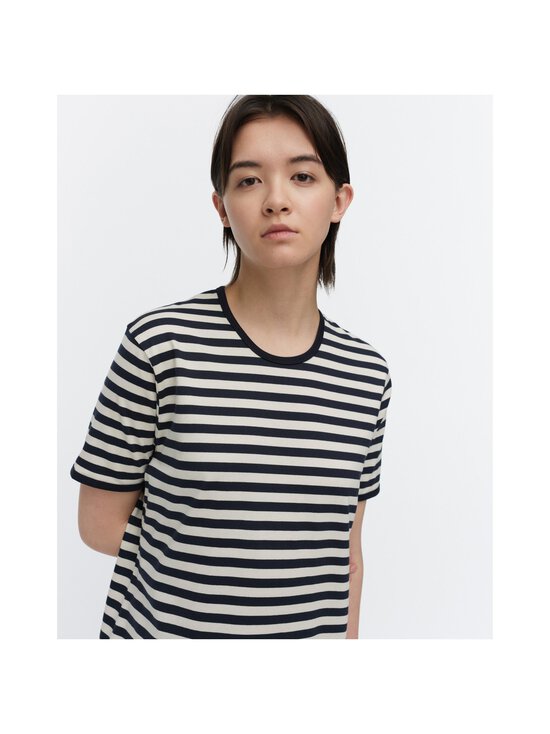 Marimekko - Hetta II Tasaraita naktskrekls - 900 DARK NAVY, OFF WHITE - photo 5 Marimekko - Hetta II Tasaraita naktskrekls - 900 DARK NAVY, OFF WHITE | Stockmann - photo 5