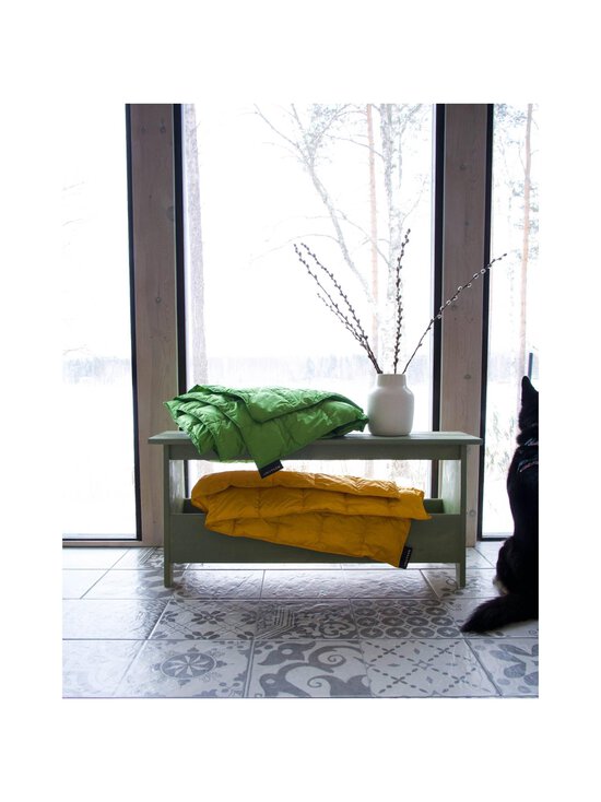 Joutsen - Kulkuri-untuvatorkkupeitto 130 × 190 cm - JADE KIWI | Stockmann - photo 4