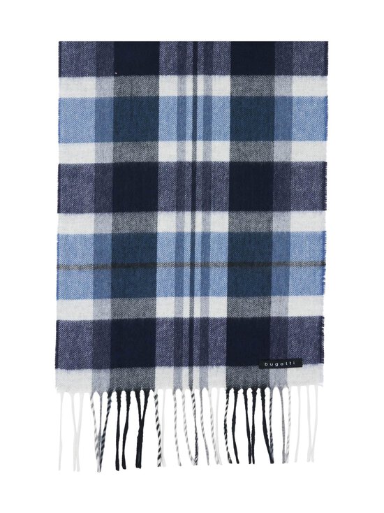 Bugatti - Checked-huivi - 590 NAVY | Stockmann - photo 2