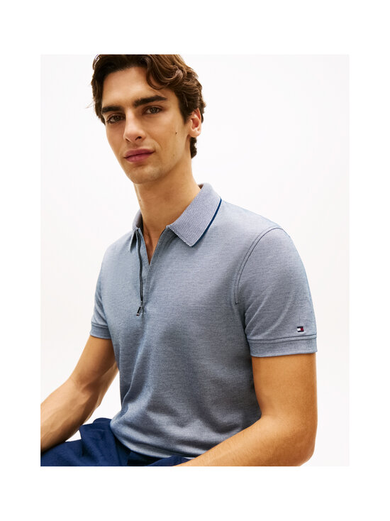 Tommy Hilfiger - DC Performance Zip -pikeepaita - DCA NAVY IRIS/WHITE | Stockmann - photo 4