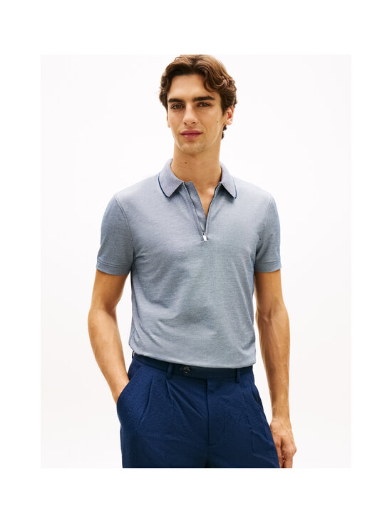 Tommy Hilfiger - DC Performance Zip -pikeepaita - DCA NAVY IRIS/WHITE | Stockmann - photo 5