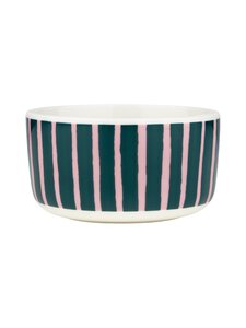 Marimekko - Kauss Piccolo 5 dl - WHITE, PINK, DK.GREEN | Stockmann