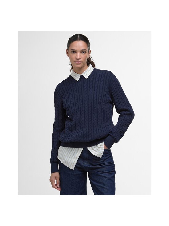 Barbour - Crew Knitted -palmikkoneule - NY73 NAVY | Stockmann - photo 2