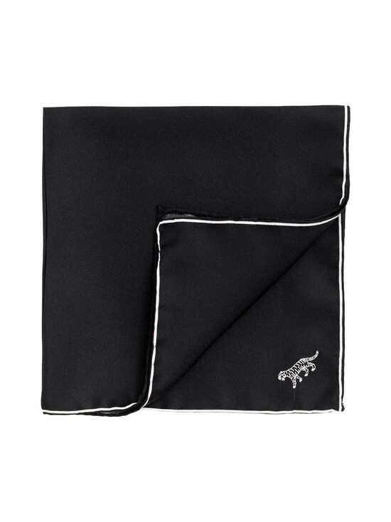 Tiger of Sweden - Quadra zīda kabatas lakatiņš - 050 BLACK | Stockmann - photo 1
