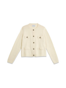 SAND Copenhagen - Vusala Regular fit -neuletakki - 011 TRANSPARENT | Stockmann