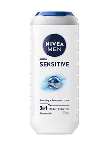NIVEA MEN - Sensitive Shower Gel -suihkugeeli, 250ml NIVEA MEN - Sensitive Shower Gel -suihkugeeli, 250ml | Stockmann