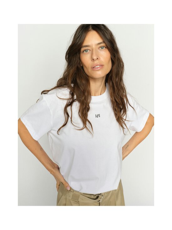 MOS MOSH - MMLail Cherry t-paita - 101 WHITE | Stockmann - photo 3