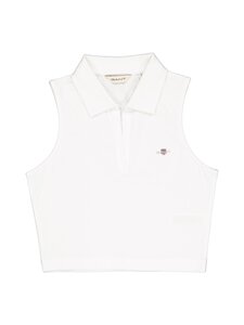 GANT - Slim Pique -pikeetoppi - 110 WHITE GANT - Slim Pique -pikeetoppi - 110 WHITE | Stockmann