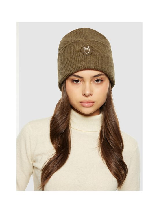 Knowledge Cotton Apparel - Villane müts Big - 1100 DARK OLIVE - photo 4 Knowledge Cotton Apparel - Villane müts Big - 1100 DARK OLIVE | Stockmann - photo 4
