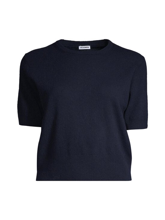 Jil Sander - T-paitamallinen crop-neule - 403 INK | Stockmann - photo 1