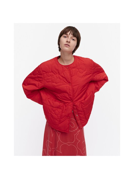 Marimekko - Kapseli Piirto Unikko stepēta jaka - 333 RED - photo 5 Marimekko - Kapseli Piirto Unikko stepēta jaka - 333 RED | Stockmann - photo 5