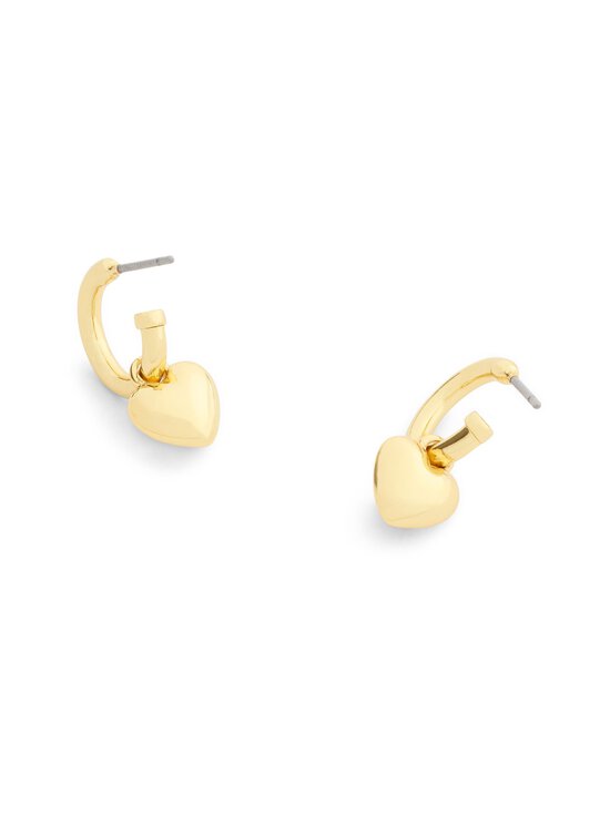 Coach - Enamel C Heart Huggie -korvakorut - CHALK | Stockmann - photo 3