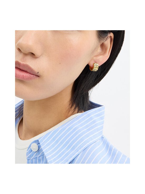 Coach - Logo Quilt Huggie -korvakorut - GOLDEN SHADOW/GOLD | Stockmann - photo 4