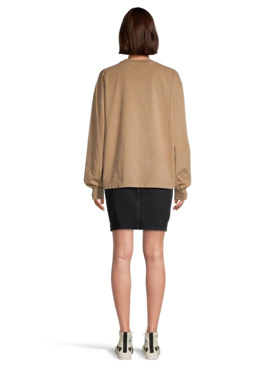 Ganni - Future Essentials Washed Effect -paita - 03P COCA MOCHA | Stockmann - photo 3