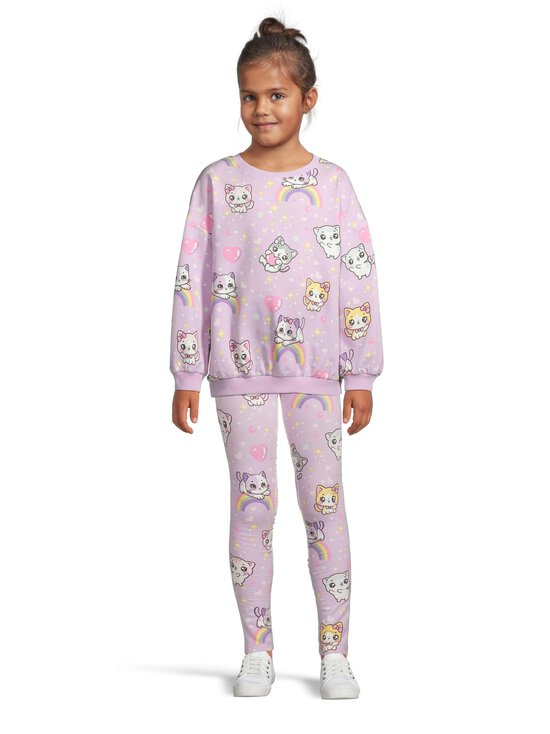 Lindex - Kissat-collegepaita - 7426 LIGHT LILAC - photo 2 Lindex - Kissat-collegepaita - 7426 LIGHT LILAC | Stockmann - photo 2