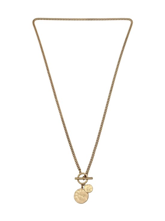 Allsaints - Disc Toggle Pendant -kaulakoru - WARM BRASS | Stockmann - photo 1