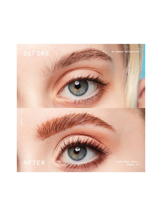 NYX Professional Makeup - Micro Brow Pencil -kulmakynä - 03 AUBURN - photo 3 NYX Professional Makeup - Micro Brow Pencil -kulmakynä - 03 AUBURN | Stockmann - photo 3