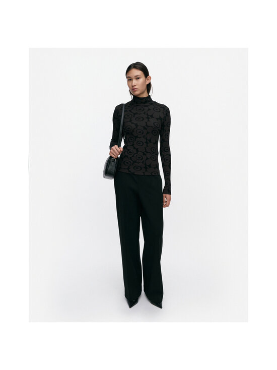 Marimekko - Vilpotus Unikko -pooloneule - 990 BLACK, DARK GREY | Stockmann - photo 2