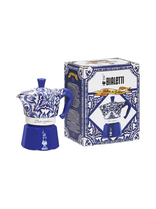 Bialetti - Moka Express Dolce & Gabbana -3 kupin mutteripannu - BLUE - photo 2 Bialetti - Moka Express Dolce & Gabbana -3 kupin mutteripannu - BLUE | Stockmann - photo 2