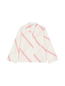 Marimekko - Kuunnelma Basso -pyjamapaita - 013 OFF WHITE, LIGHT PINK | Stockmann