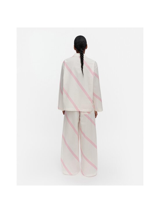 Marimekko - Kuunnelma Basso -pyjamapaita - 013 OFF WHITE, LIGHT PINK | Stockmann - photo 4