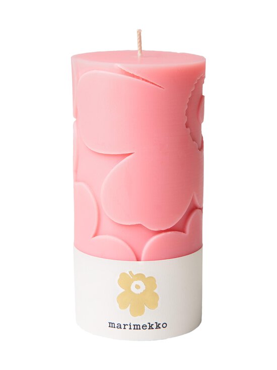 Marimekko - Unikko-pöytäkynttilä 6,5 x 14 cm - ROSE | Stockmann - photo 1