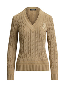 Lauren Ralph Lauren - Meren-neulepusero - 013 BIRCH TAN | Stockmann