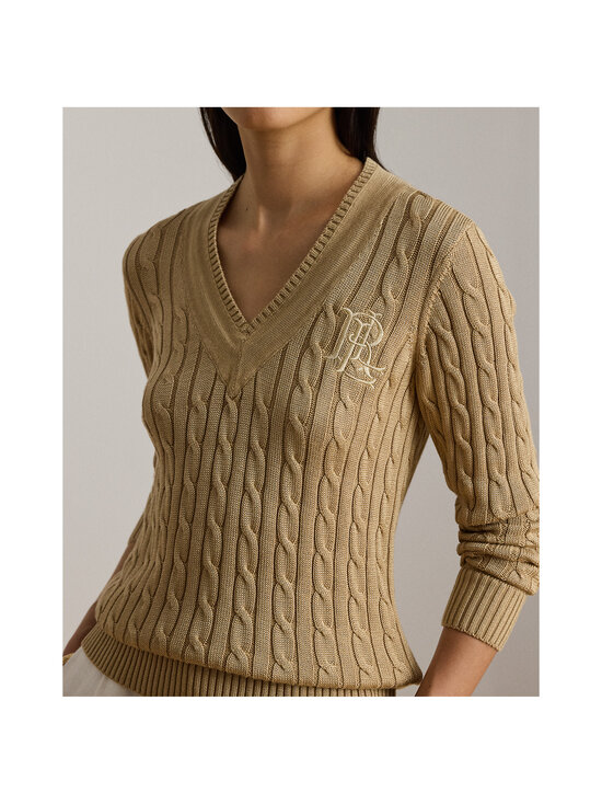 Lauren Ralph Lauren - Meren-neulepusero - 013 BIRCH TAN | Stockmann - photo 9