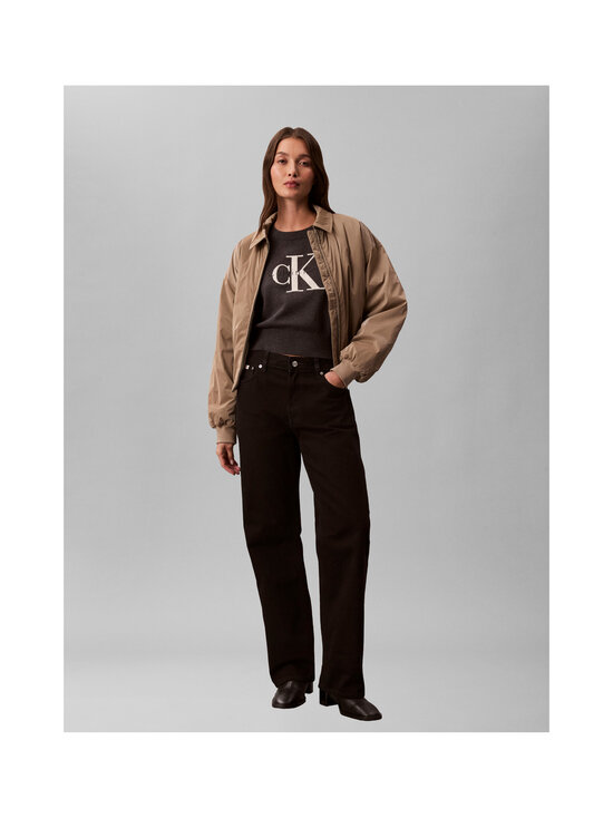 Calvin Klein Jeans - Chunky Cotton Graphic -neulepusero - P7I B85 CHARCOAL HEATHER | Stockmann - photo 6