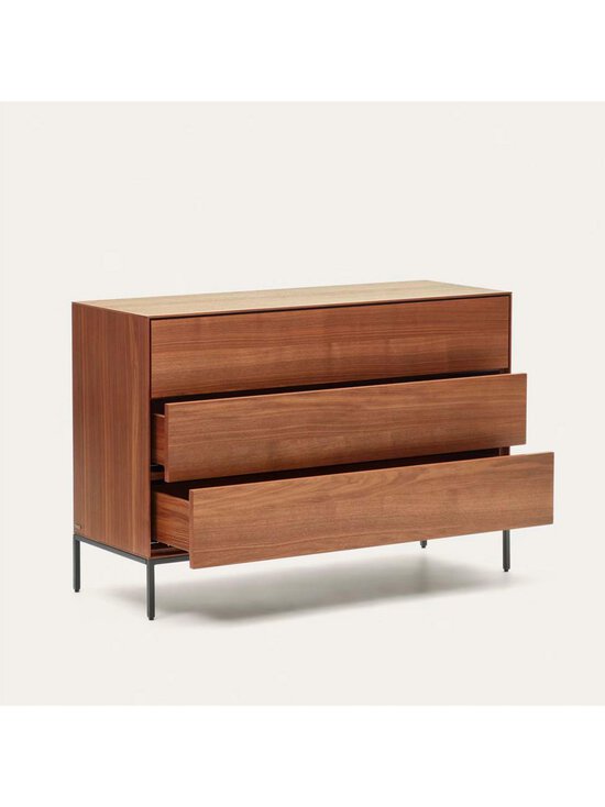 Kave Home - Vedrana-lipasto pähkinä/musta 110 x 75 cm - BEIGE | Stockmann - photo 3
