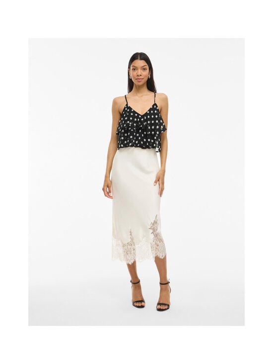 Vila - Visabel Lace Detail midi svārki - BIRCH | Stockmann - photo 3