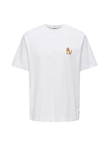 Only & Sons - T-särk OnsPokemon Life Relax - BRIGHT WHITE PRINT:RED CHARMANDER | Stockmann