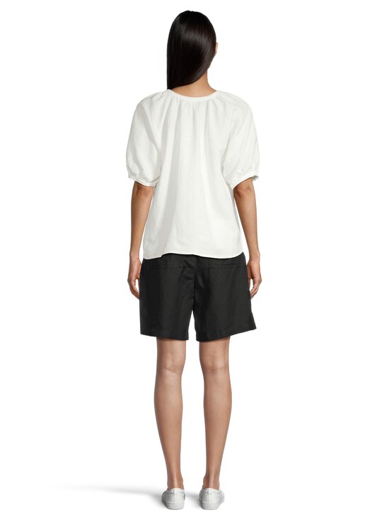 NOOM - Taru-pellavasekoiteshortsit - BLACK | Stockmann - photo 4