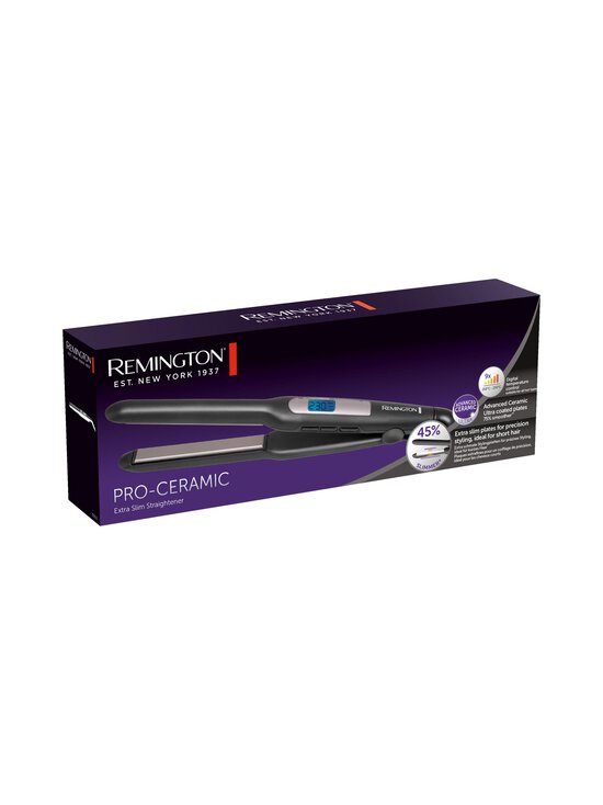 Remington - Pro-Ceramic Extra Slim Straightener -suoristusrauta - BLACK - photo 5 Remington - Pro-Ceramic Extra Slim Straightener -suoristusrauta - BLACK | Stockmann - photo 5