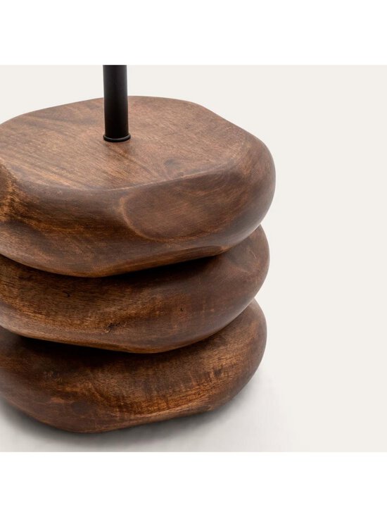 Kave Home - Kor-lattiavalaisin K 145 cm juutti / akaasia - BROWN | Stockmann - photo 2